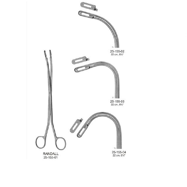 Guyon Kidney Pedicle Clamp Curved German Stainless Steel Micro Surgery Artery Forceps