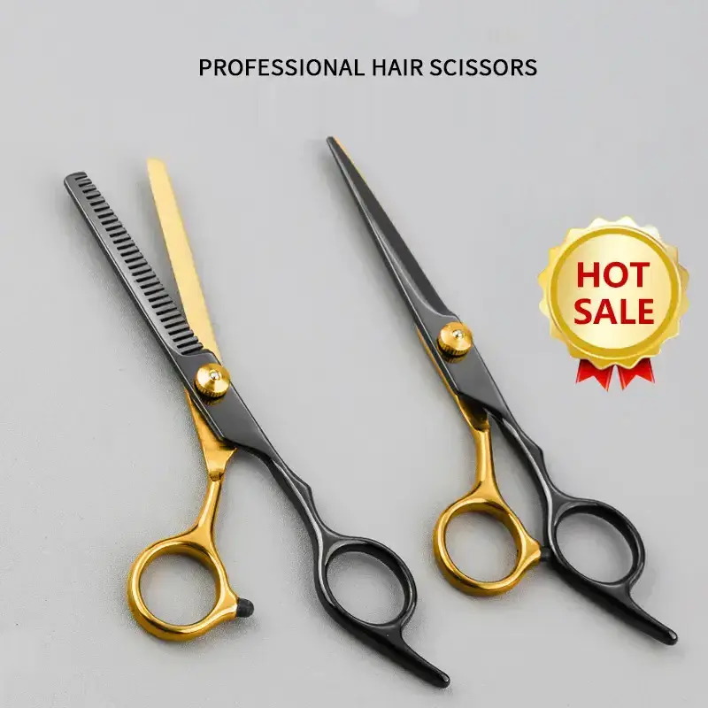 Professional Barber Scissor Kit Left Handed Premium Quality Hairdressing Scissors Barber Salon Hair Cutting Shears