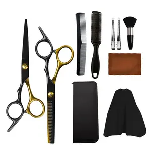 Professional Barber Scissor Kit Left Handed Premium Quality Hairdressing Scissors Barber Salon Hair Cutting Shears