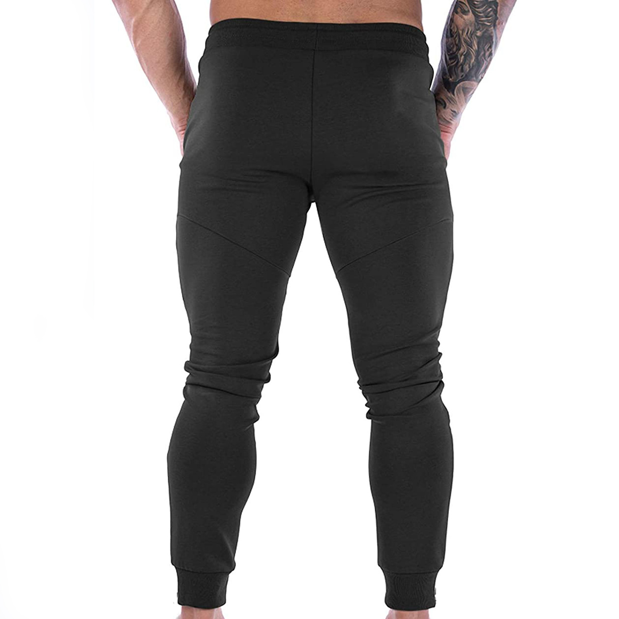 Custom Wholesale Workout Fitness jogger pants Tapered Slim Fit Gym high quality Cotton Jogger Track Pants Men for sale