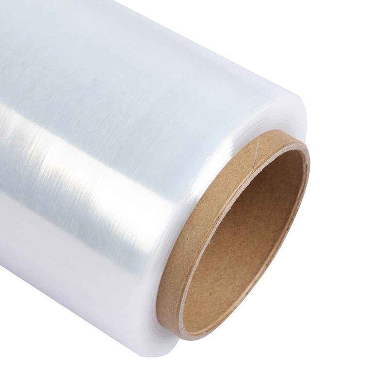 Wholesale Customized size Polythene Rolls Film Stretch Wrapping Tape Adhesive For Packaging Materials Agricultural food saver