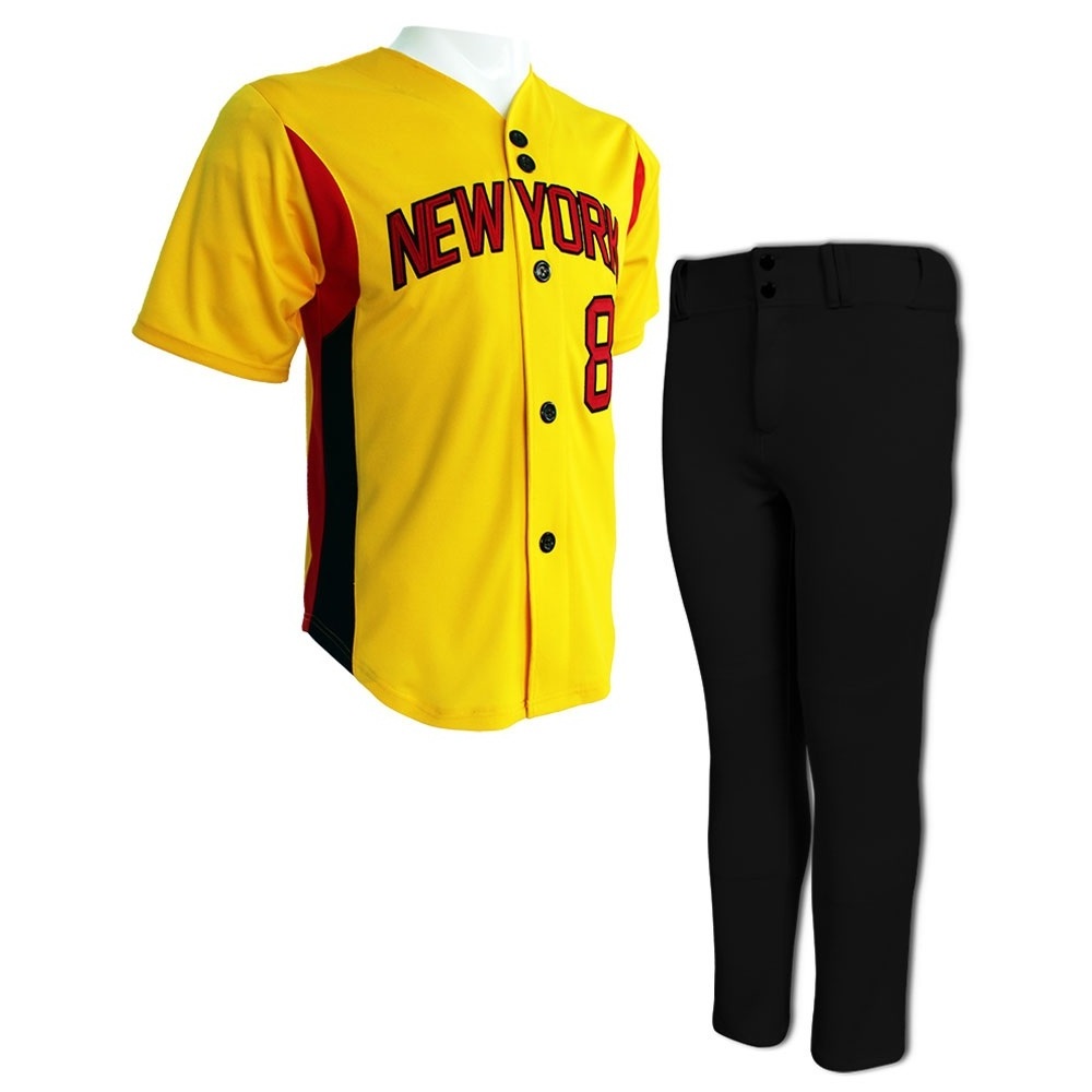 Sublimation Baseball Uniform made with Stretch Baseball High Quality Leather Men Baseball Jersey