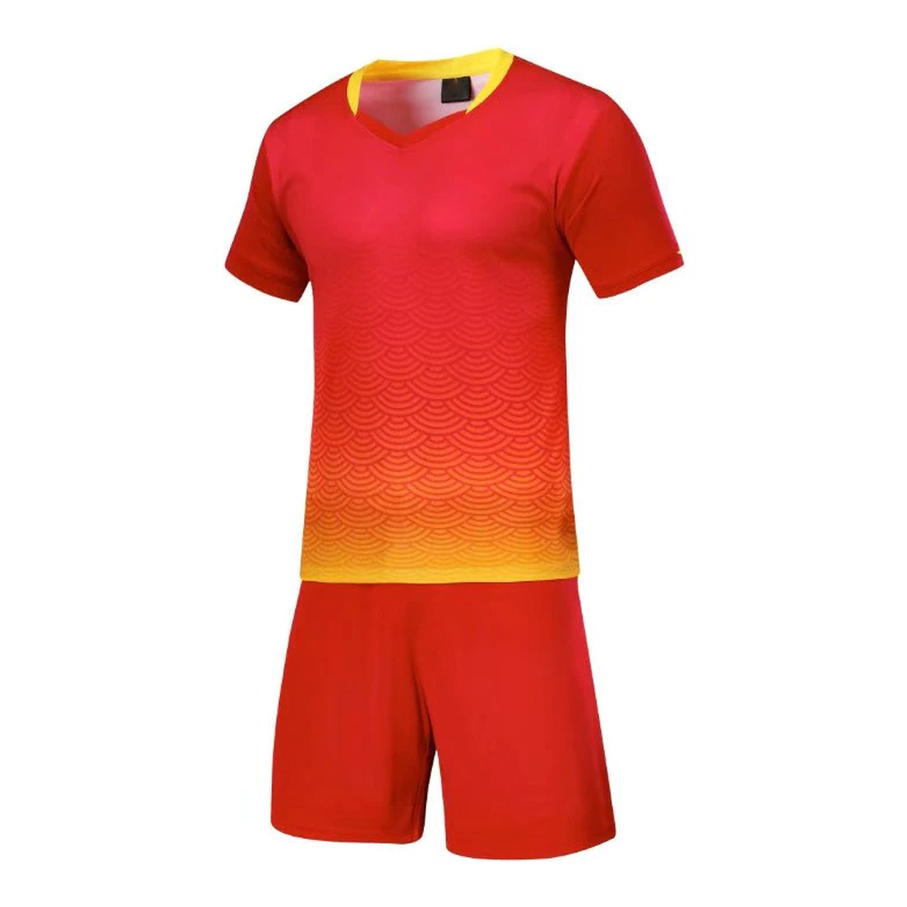 Wholesale Soccer Uniform Customized Men Plain Soccer Uniform Comfortable Soccer Uniform 2023