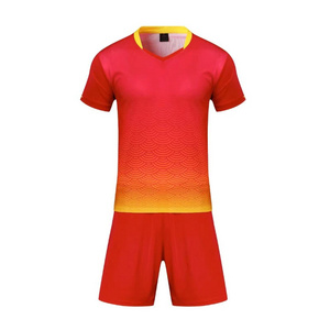 Wholesale Soccer Uniform Customized Men Plain Soccer Uniform Comfortable Soccer Uniform 2023