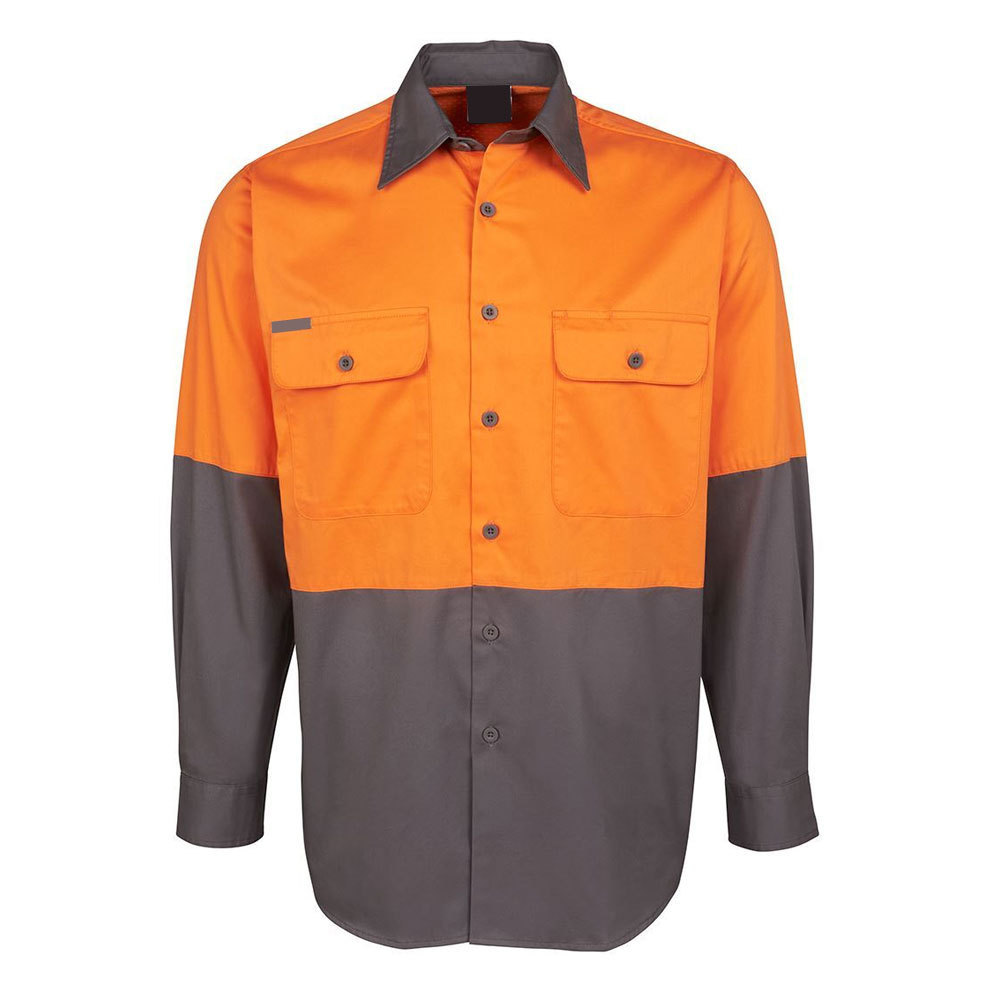 Custom FR Clothing Shirts Fire Resistant FR Cotton Work Shirts whole sale price good quality men work shirts