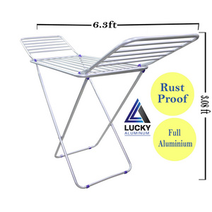 Cloth Drying Rack Custom Aluminium Cloth Dryer Heavy Hanger Laundry Drying Rack Cloths Dryer