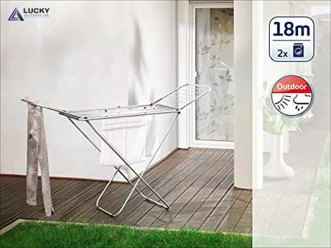 Cloth Drying Rack Custom Aluminium Cloth Dryer Heavy Hanger Laundry Drying Rack Cloths Dryer