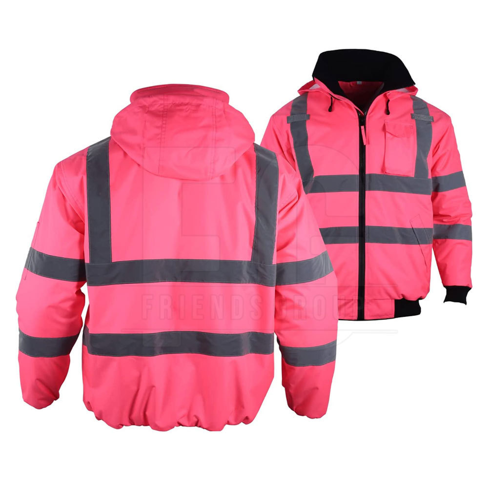 New Arrival Working Wear Men Jacket OEM Service Reflective Best Selling Security Protection Working Jackets