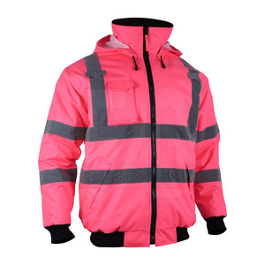 New Arrival Working Wear Men Jacket OEM Service Reflective Best Selling Security Protection Working Jackets