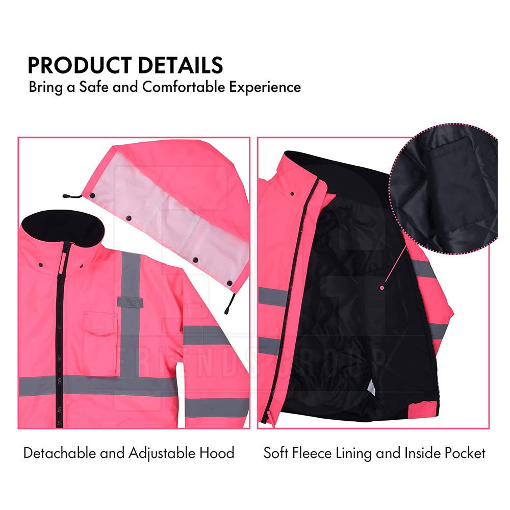 New Arrival Working Wear Men Jacket OEM Service Reflective Best Selling Security Protection Working Jackets