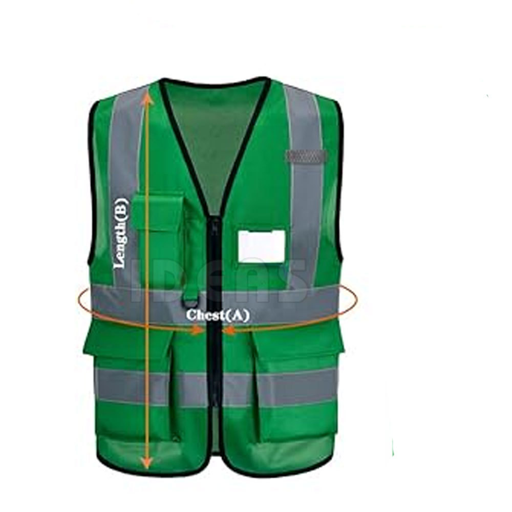 High Quality Customized Safety Vest Cheap Price Workwear Safety Vest Lightweight Workwear Vest