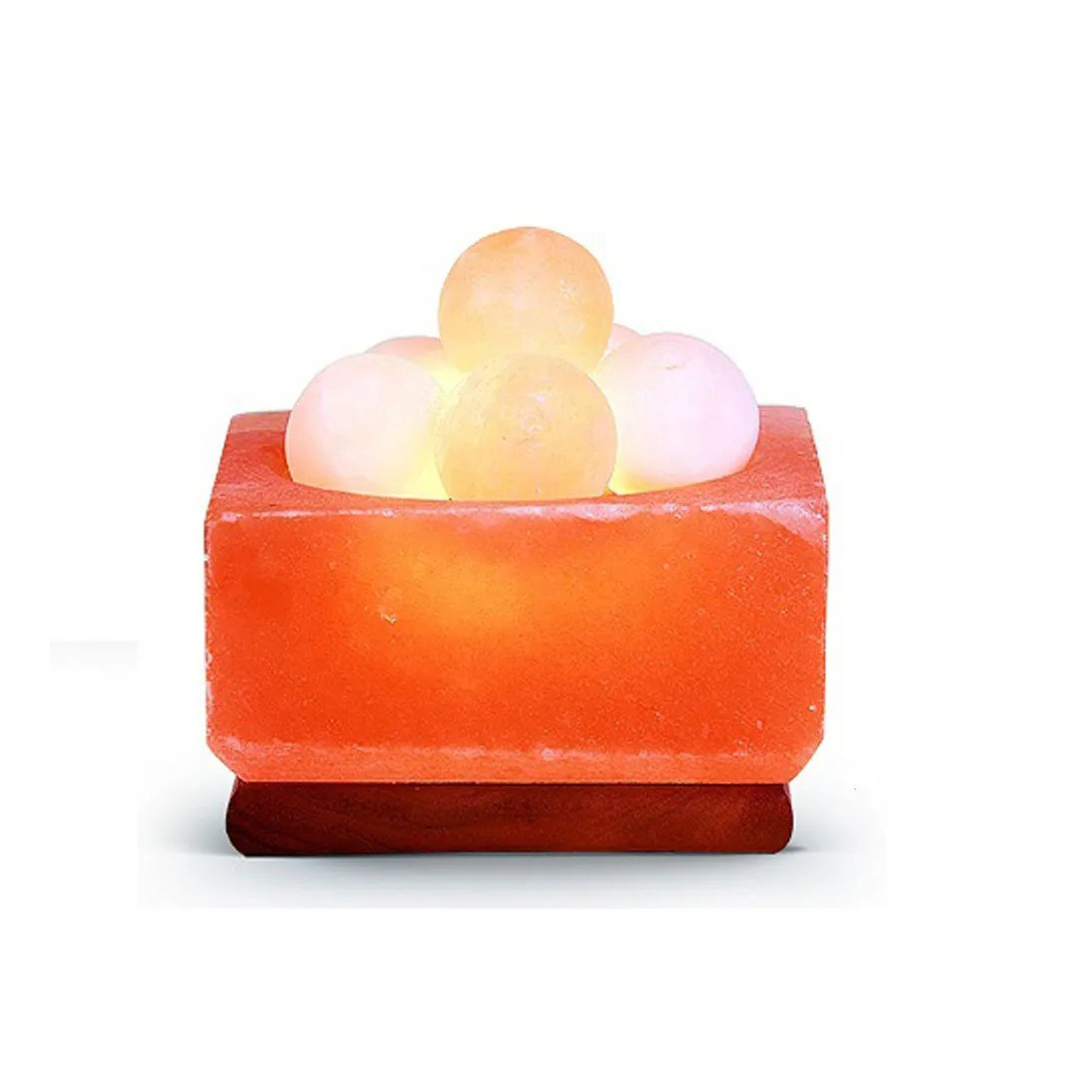 Night Light Lamp Fire Bowl Salt Lamp with Salt Stones for Interior Decoration Natural Pink Himalayan Salt Lamps-Cheap Price