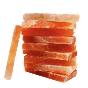 2024 Premium Quality Himalayan Salt Brick and Tiles 1x4x8 Inches Pink Bricks with Rectangle Technique for Building Salt Room