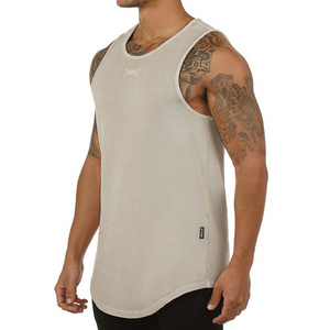 Summer seasons stretch slim man's gym sports vest man sleeveless vest Cotton Fitness Breathable Beater men's Tank Tops