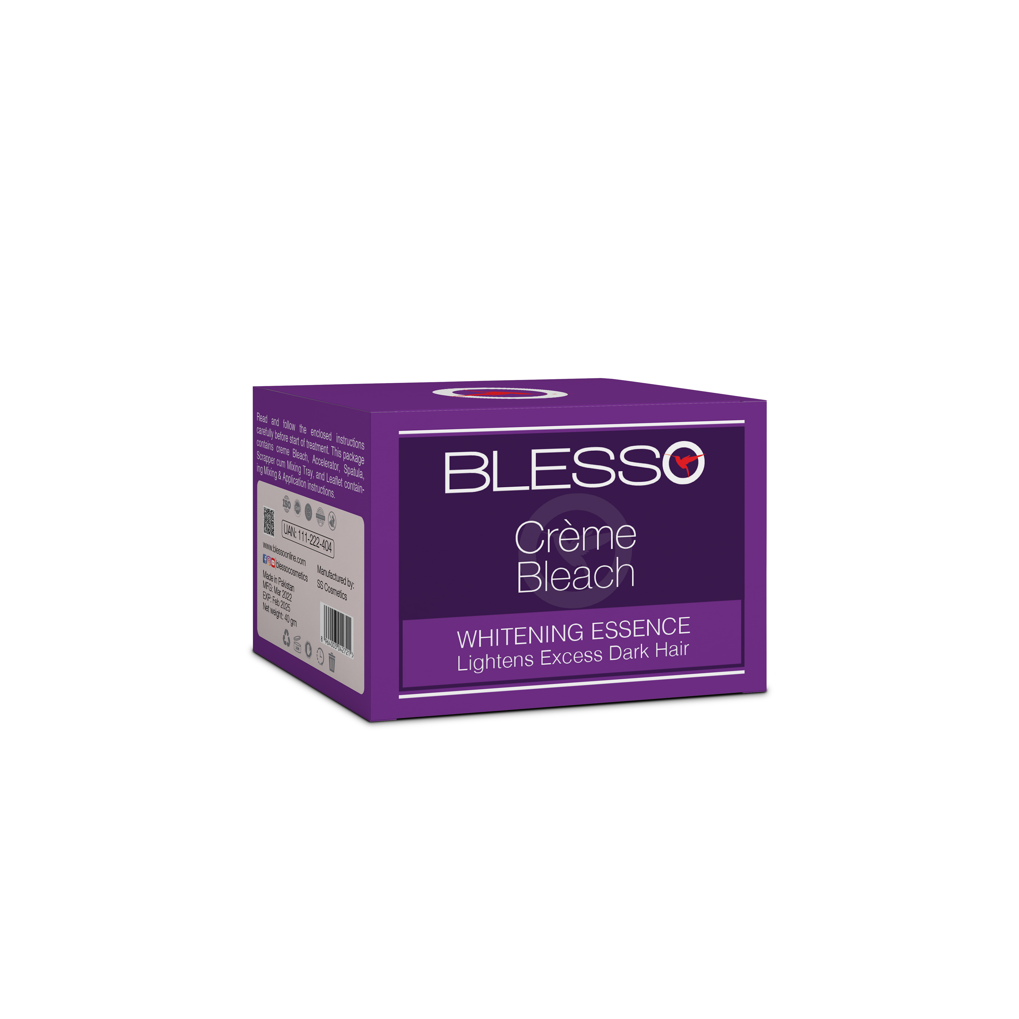 BLESSO Bleach Cream 275gm Skin And Face Lightening Bleach Whitening Cream For Wholesale