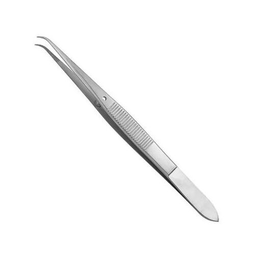 College Cotton Dental Tweezer with Curved Plier Tip Cutting Instruments Dental Cotton Pliers Instrument Stainless Steel