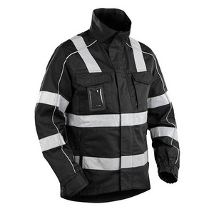 Wholesale High Quality material  Factory cheapest price breathable Supply Safety Reflective Jacket Custom men Work Safety Jacket