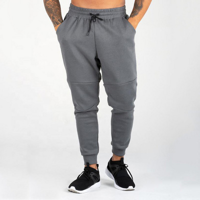 2024 Joggers 100% Cotton Bamboo Fiber Slim Fit Track Pants Wholesale Casual wear Jogger Pants with Puff Printing Jogger Pants