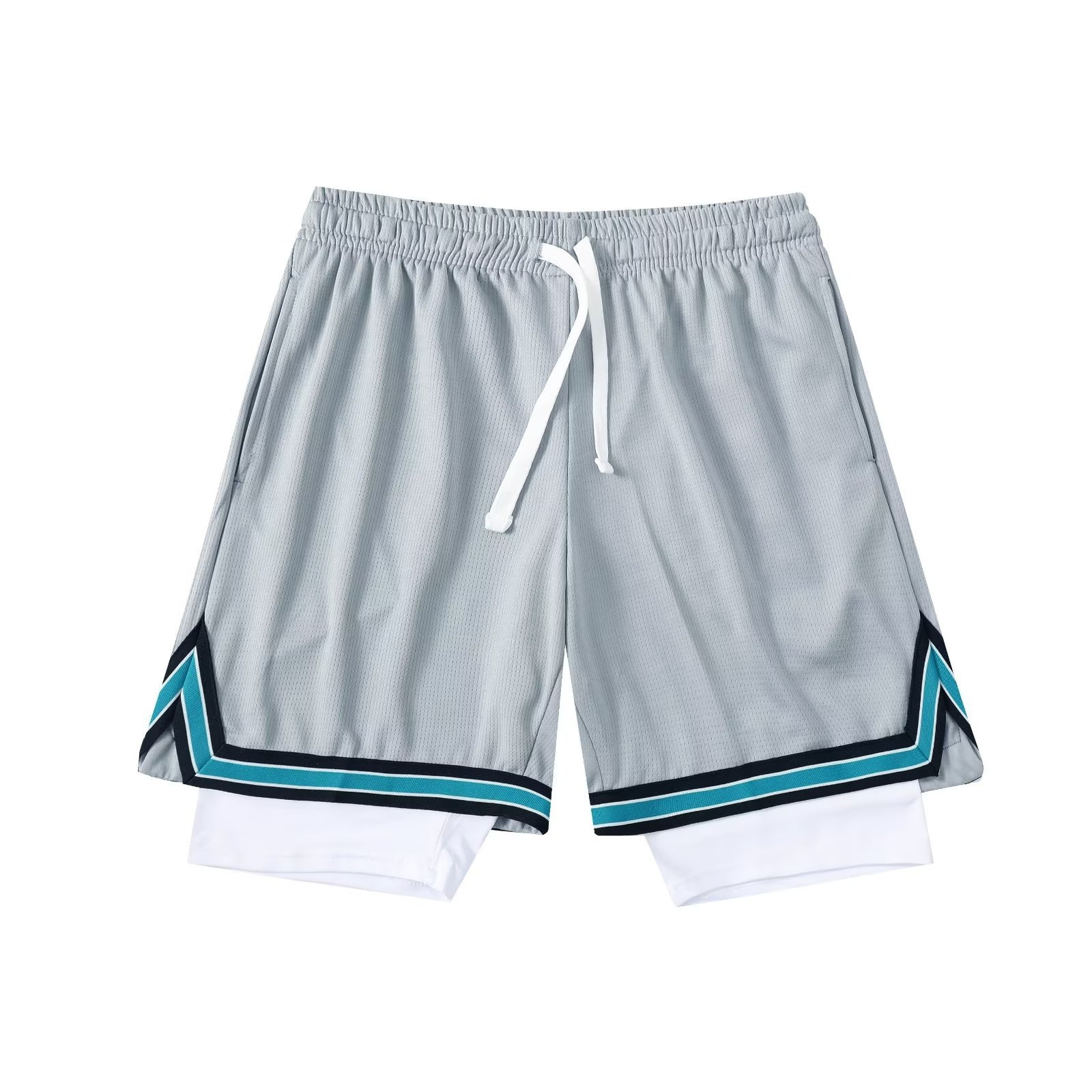 2024 Custom Blank Sports mesh Summer men's basketball football gym running shorts knit men athletic shorts