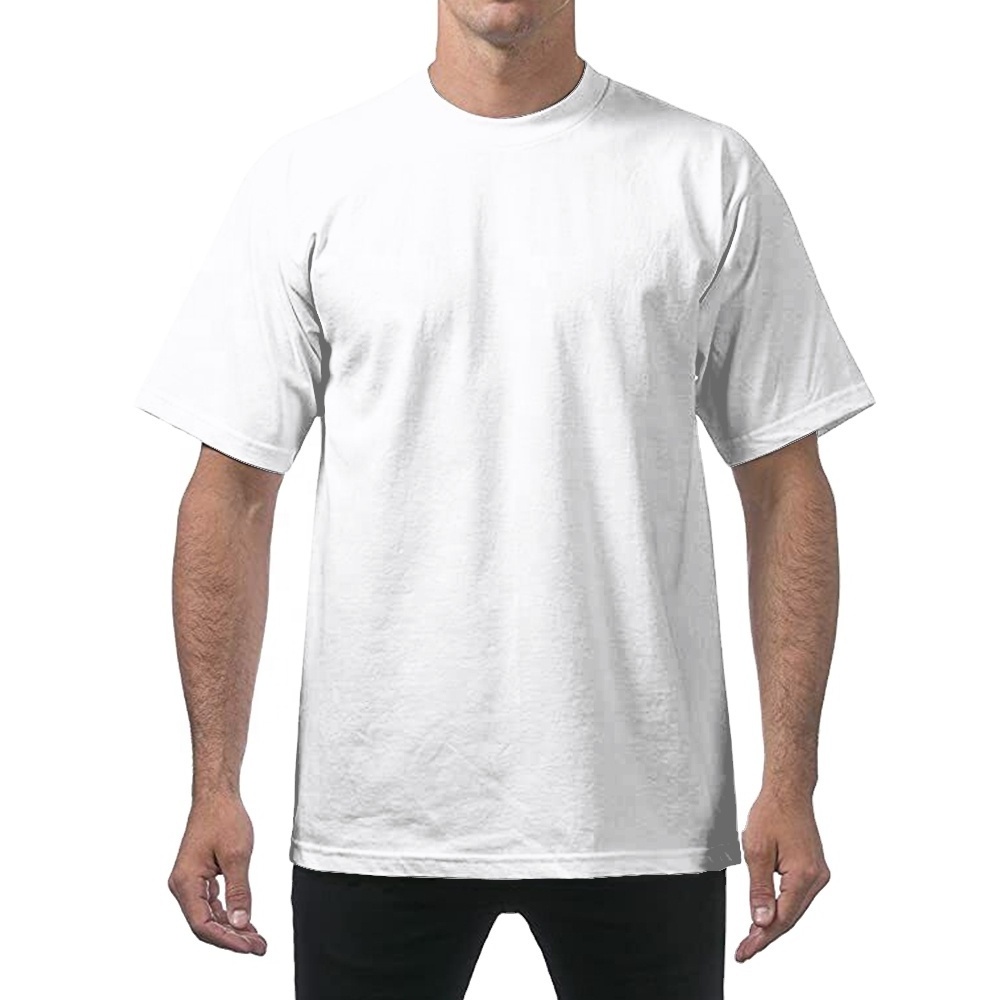 2024 Big And Tall T-Shirt For Men 6Xl Heavyweight Blank Graphic Plain Custom Men'S T-Shirts Hip Hop Style Big T Shirt For Man