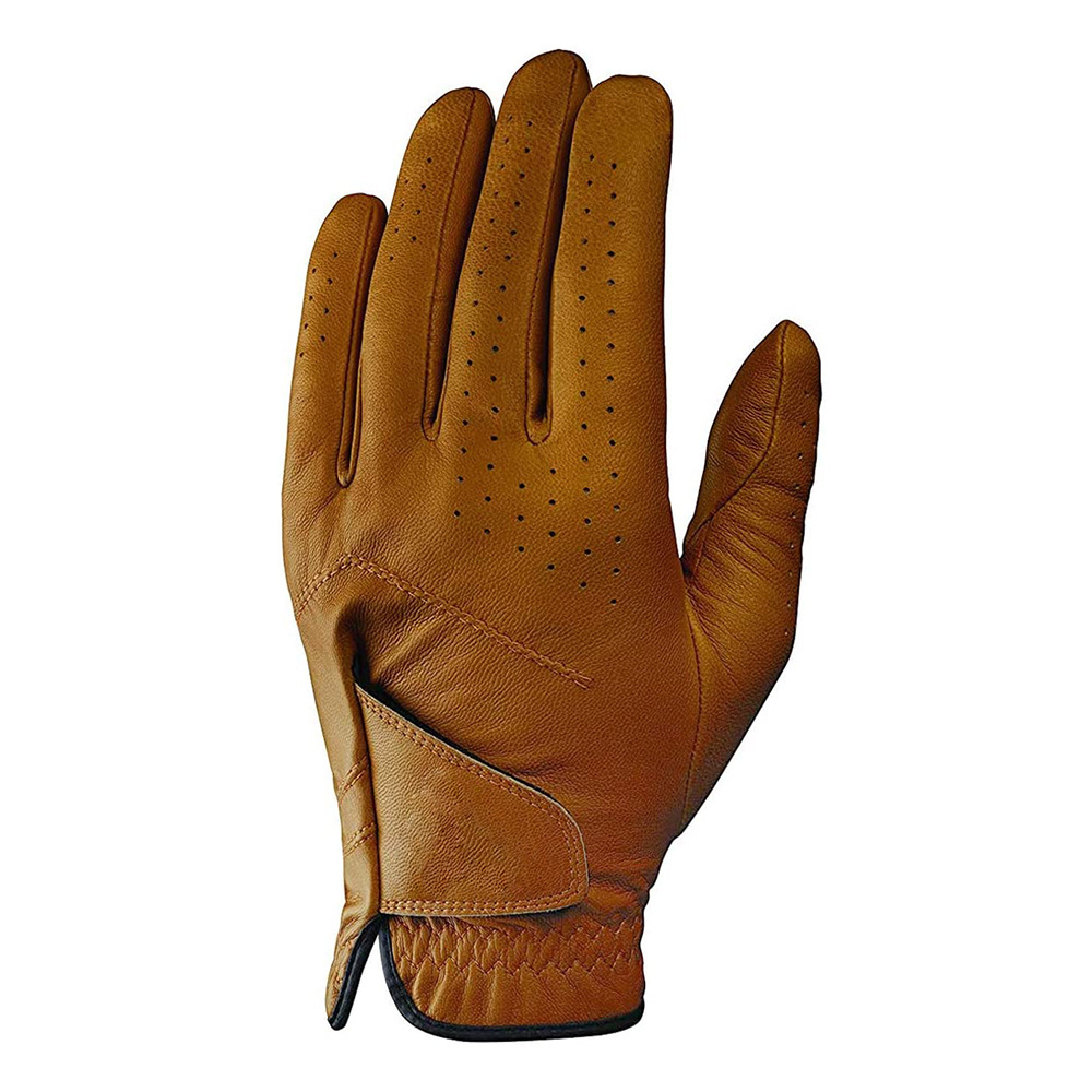 Golf Gloves Men's Sheepskin Non-slip Golf Goods Sports Gloves Split Finger Gloves left hand