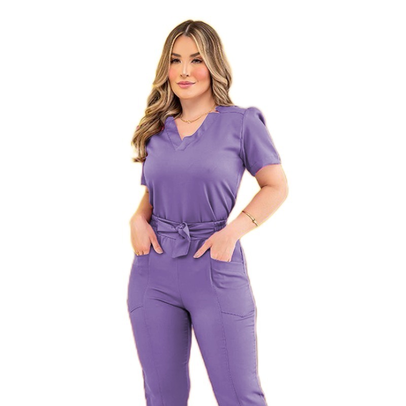 2024 New Design Custom Doctor Scrubs Wholesale Cotton Scrubs For Men/Woman Hospital Uniforms Sets