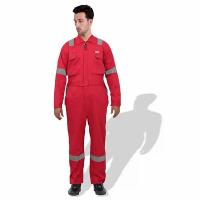 Breathable Flame Retardant Black Work Coverall  Fire Resistant High Quality Workwear  Coveralls For Sale