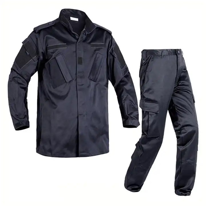 Hot Selling Customized design warden Uniform Set Guard Security Clothing Samples warden Uniforms for men