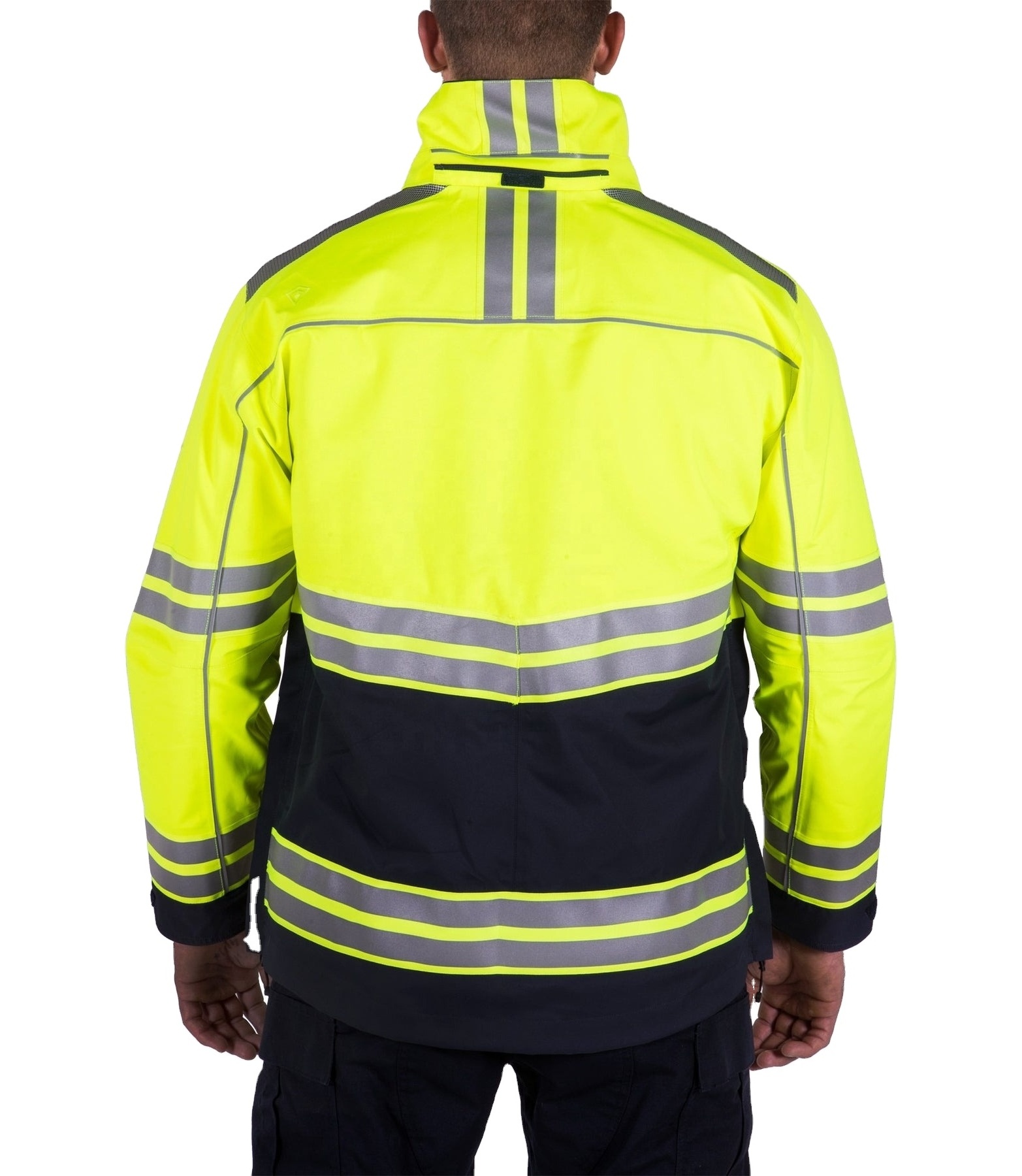 High-Viz Workwear High Visibility Bomber Safety Jacket Waterproof Reflective Jacket Construction Jacket with customized logo