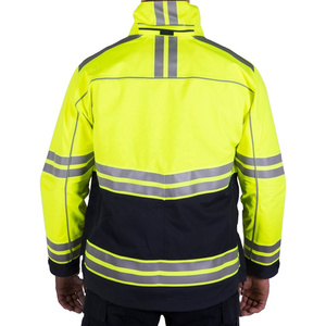 High-Viz Workwear High Visibility Bomber Safety Jacket Waterproof Reflective Jacket Construction Jacket with customized logo