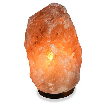 Himalayan Natural Rock Salt Pakistani Pink Crystal Rock Salt Lamp: Custom-Packaged 5x5x7 Night Light