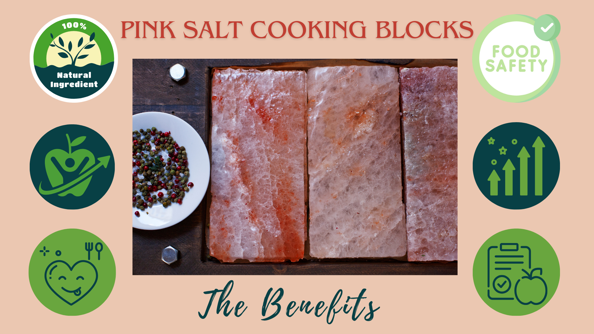 Himalayan Salt Bricks (8 x 4 x 2) One Side Fresh Himalayan Salt Cheap Bricks Pink Crystal Salt Bricks from Pakistan