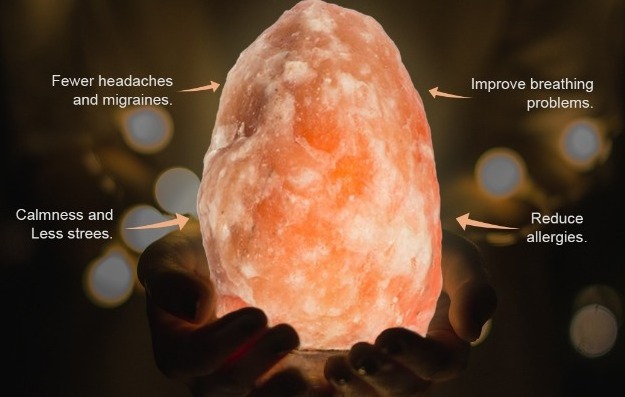 Himalayan Natural Rock Salt Pakistani Pink Crystal Rock Salt Lamp: Custom-Packaged 5x5x7 Night Light