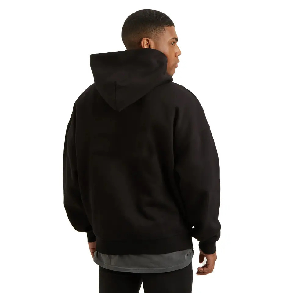 Wholesale Customize gsm Unisex 100% Cotton Hoodie Pullover High Quality Men's Blank Oversized Fleece Hoodie