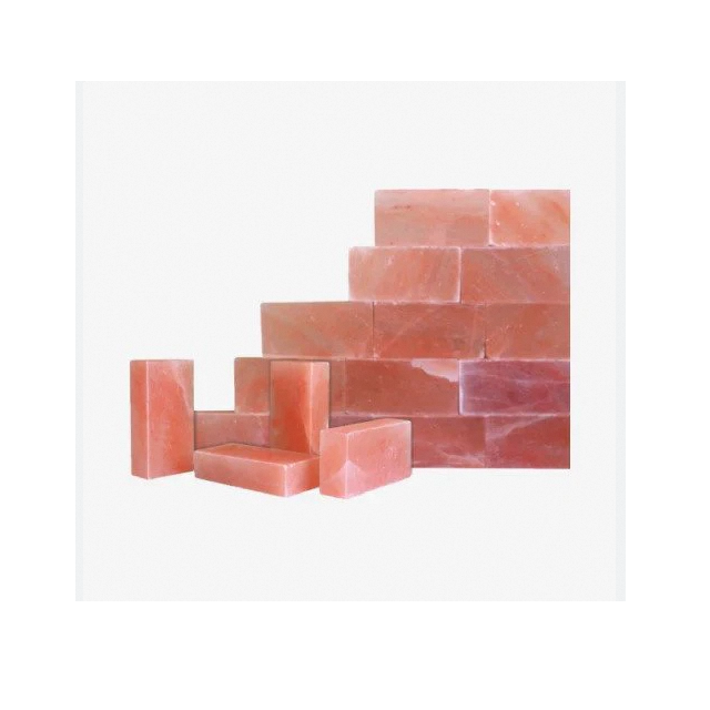 Wholesale Himalayan Salt Brick For Salt Room Cave And Spa Natural Hand Crafted Rock Salt Tile In Bulk Size 8x4x2 Inches