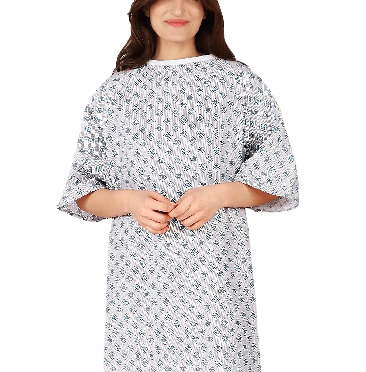 Breathable Patient Gown Breathable 100% Cotton surgical gown doctors surgical gowns medical suppliers Abiha Fatima International