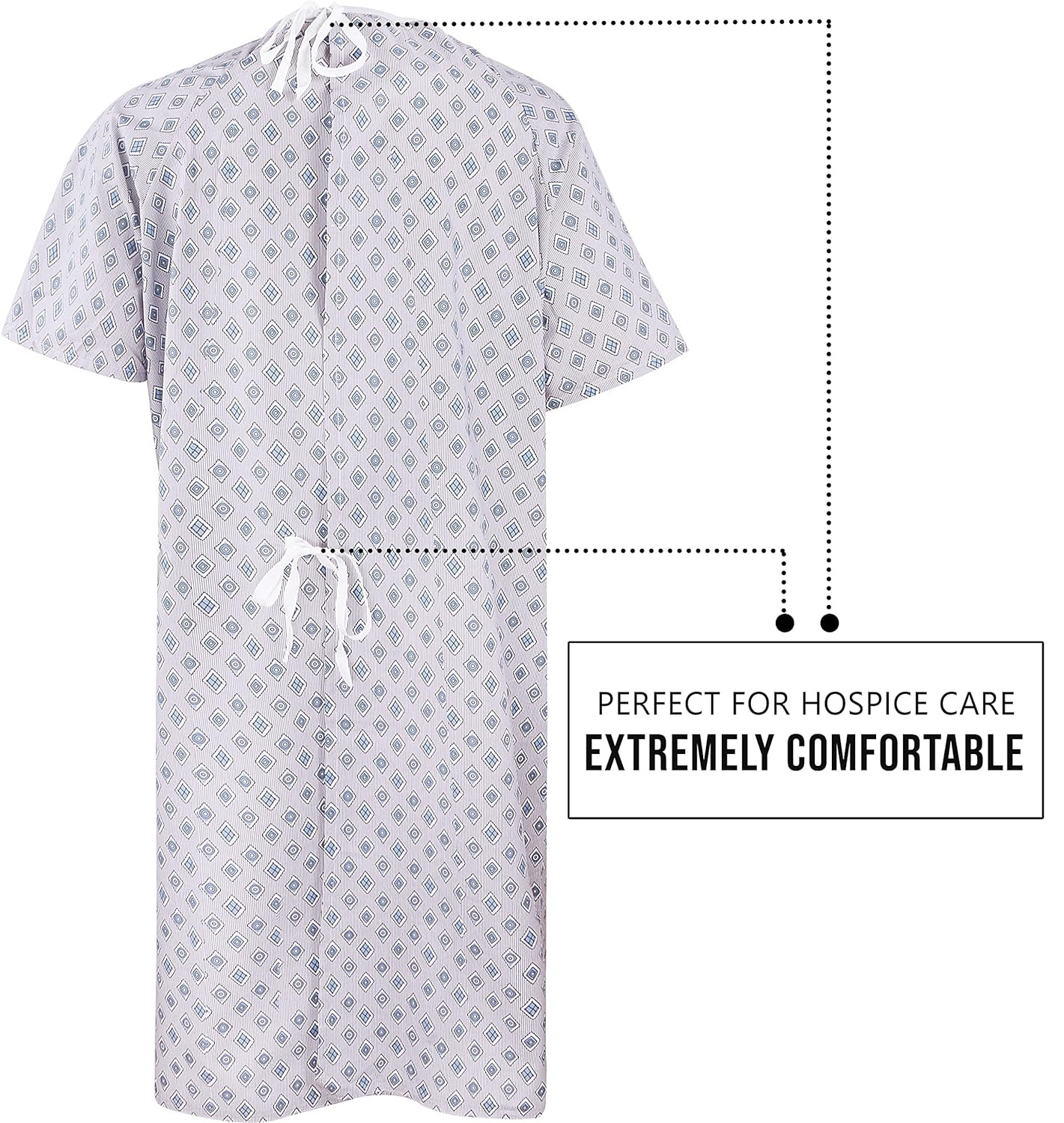 Breathable Patient Gown Breathable 100% Cotton surgical gown doctors surgical gowns medical suppliers Abiha Fatima International