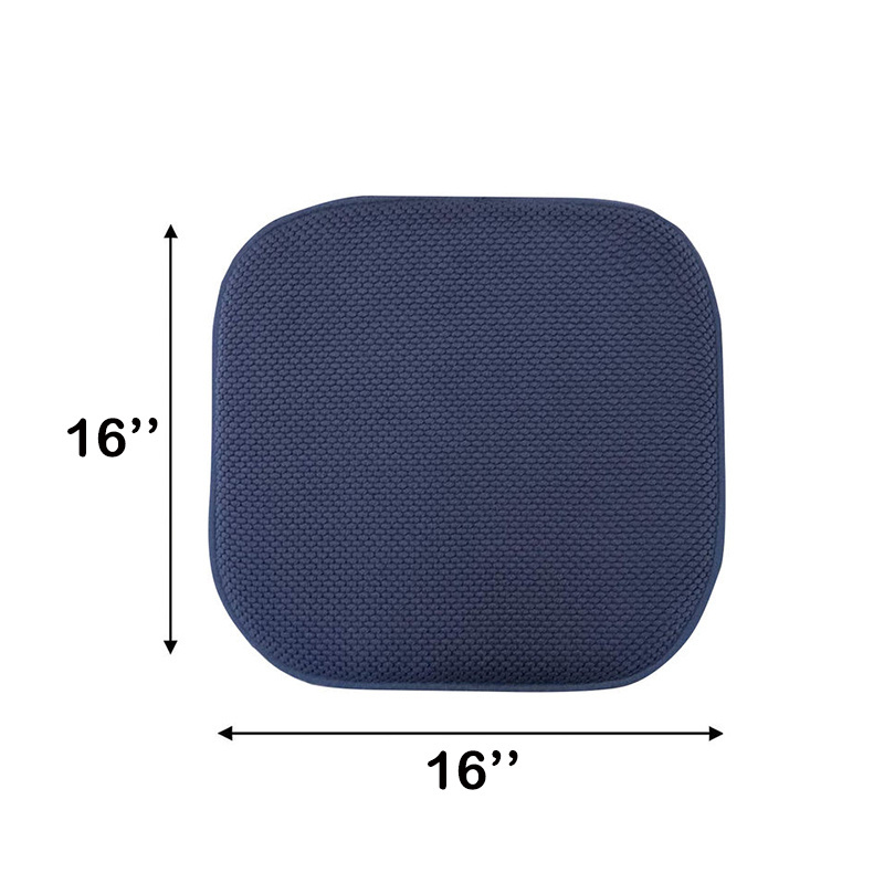 Seat Pads New Wholesale 2023-24 Non-slip Comfort Memory Foam Back Seat Chair Pads Portable Seat Cushions office chair cushion