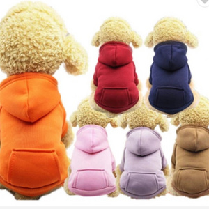 Hot selling Wholesale Multi Color Comfortable Winter Dog Clothes Pet Dog Hoodie For Pet breathable quick dry dog hoodie for pet