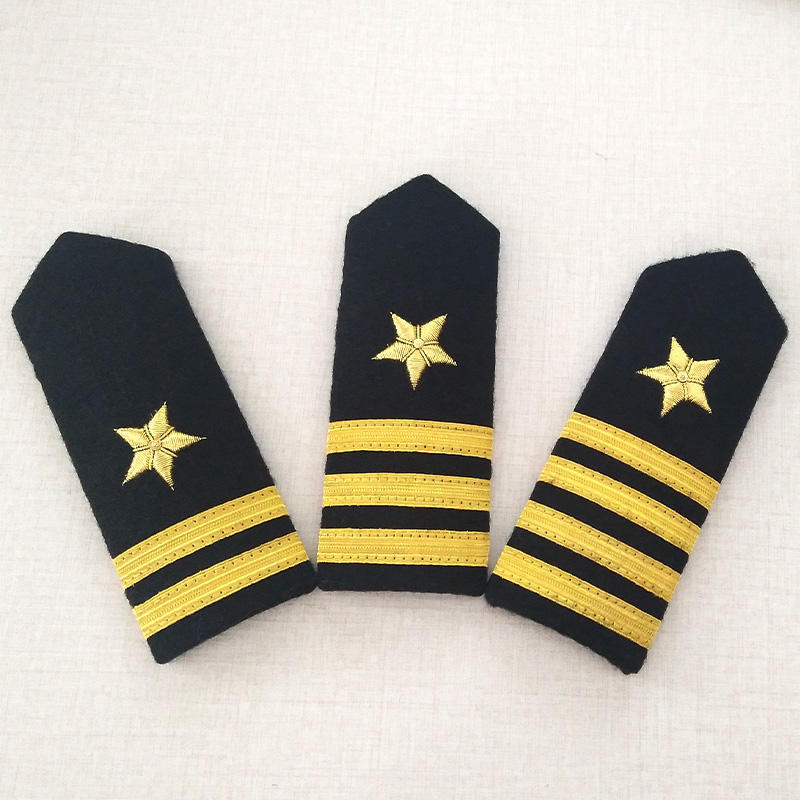 Uniform Shoulder Board Epaulettes Shoulder Board Ceremonial Officer Uniform Shoulder Boards 2024 in whole sale price oem service