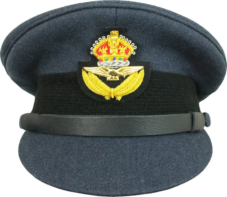 Wholesale Custom cap badge airline officer uniform captain cap pilot service caps New Design 2024 with customized logo printing