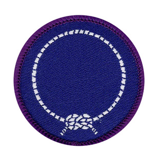 Best Selling Wholesale Prices Custom Embroidery Patch Embroidered Button Machine Badges  Hand Made Embroidery Badge