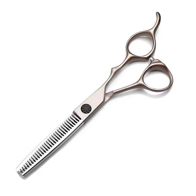 Custom Hairdressing Salon Scissors Made By AIROFIN Barber Shears Set Kasho Titanium Japan Steel 440c Professional Hair Cutting