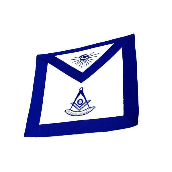 High Quality Customized Masonic Apron For Embroidered Logo / Wholesale Cheapest Price Best Material Masonic Regalia Aprons