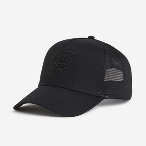 Customize Laser Cut Hole Rope 5 Panel Performance Hats Caps Quick Dry Waterproof Laser Hole Hat Golf Cap Perforated Trucker Hat