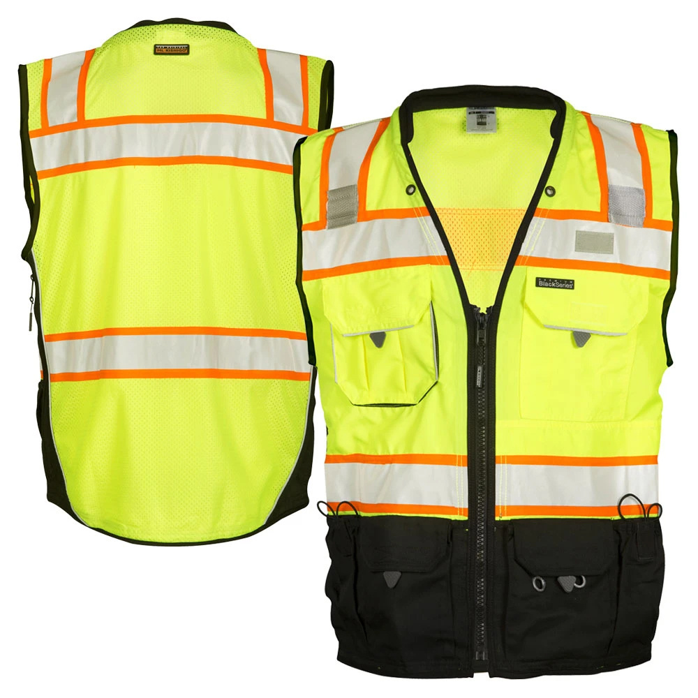 High Visibility Hi Vis Safety Vest Customize fabric customize logo OEM