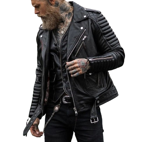 OEM Wholesale Men's Leather Jacket Custom High Quality Cow Skin Cafe Racer Motorcycle Biker Genuine Leather Jacket Manufacturer