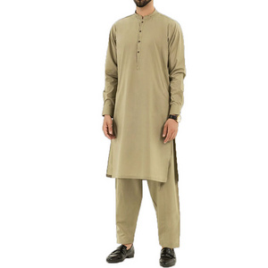 New Design Muslim Shalwar Kameez Suits For Men's perfectly cut and sew Men Shalwar Kameez For Men's Shalwar Kameez Suits