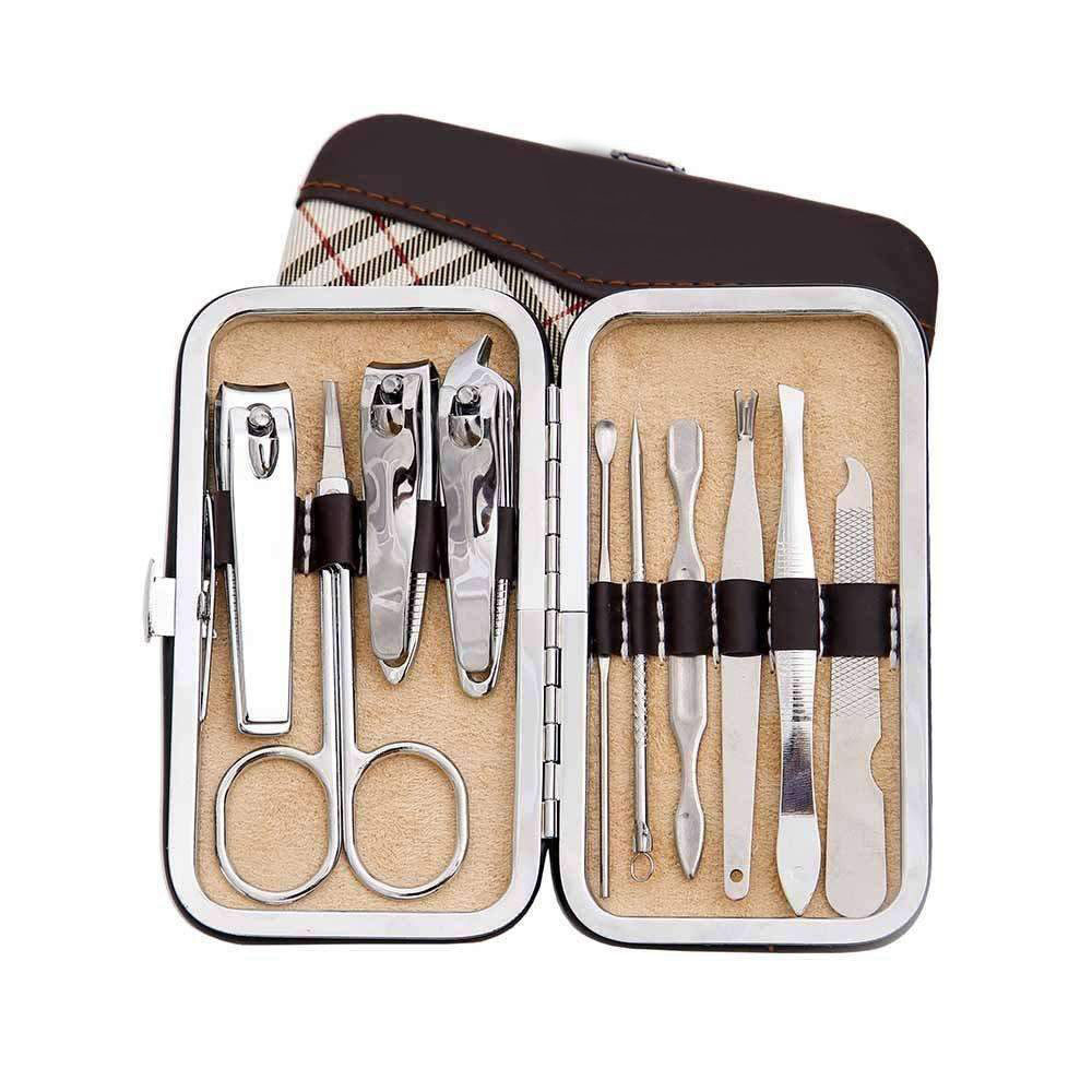 Popular Mini Nail Care Baby Nail mini manicure set  Professional Pedicure Set stainless steel 7pcs Nail Clippers Manicure Set