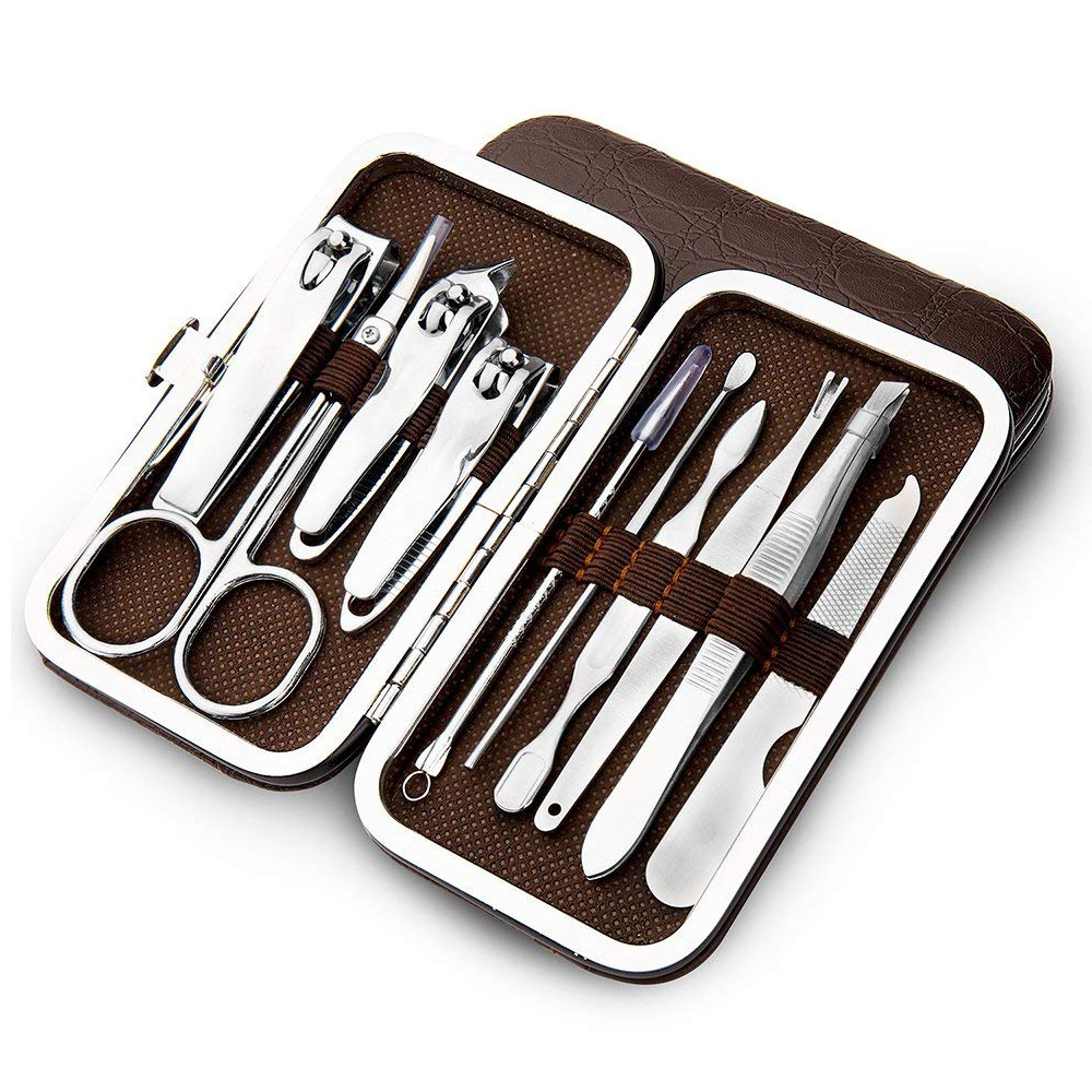 Popular Mini Nail Care Baby Nail mini manicure set  Professional Pedicure Set stainless steel 7pcs Nail Clippers Manicure Set